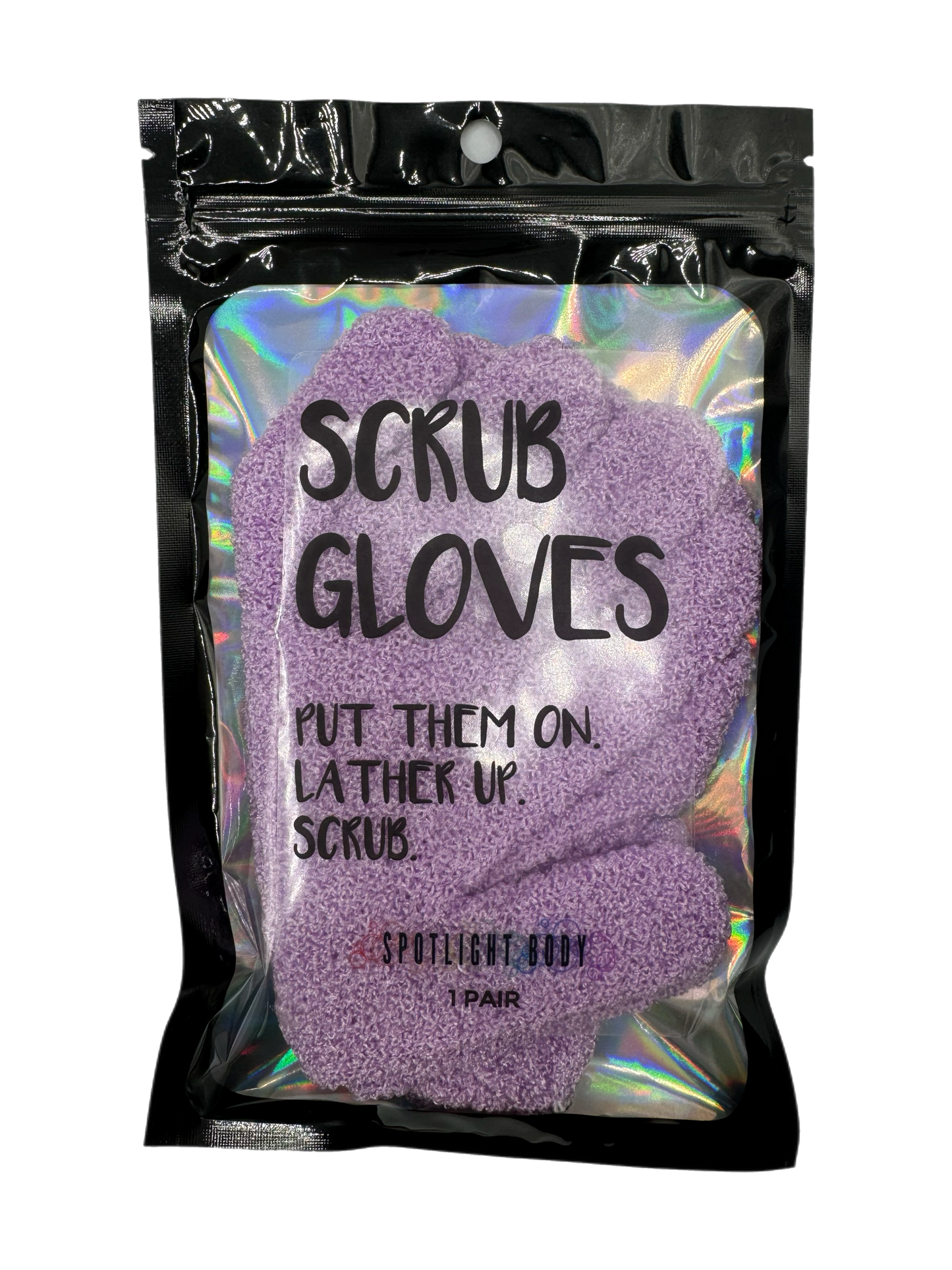 EXFOLIATING GLOVES