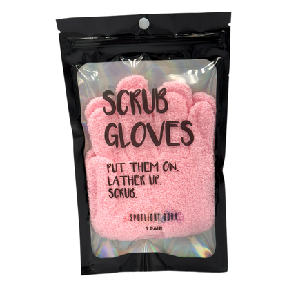 EXFOLIATING GLOVES