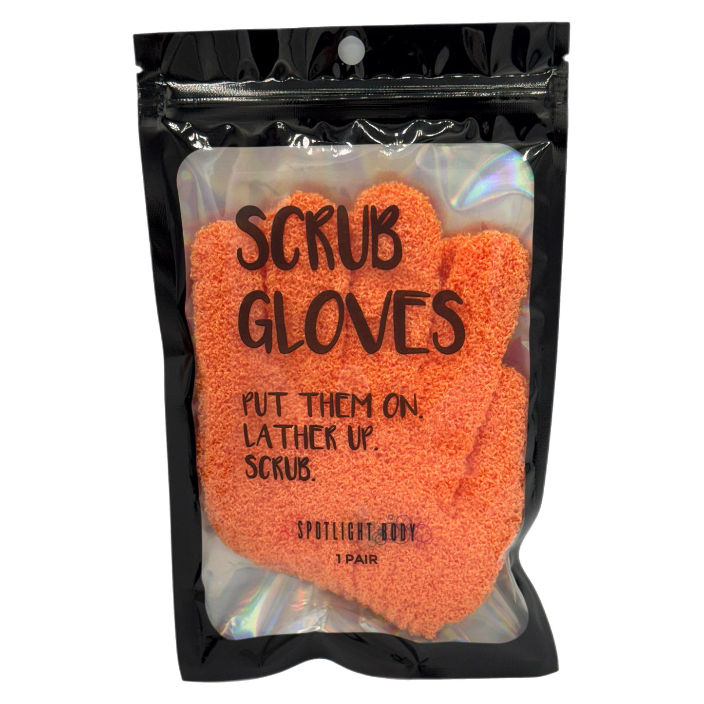 EXFOLIATING GLOVES