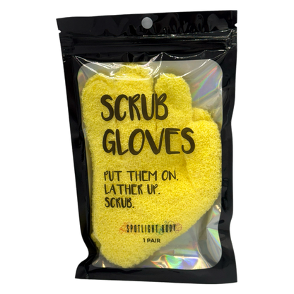 EXFOLIATING GLOVES