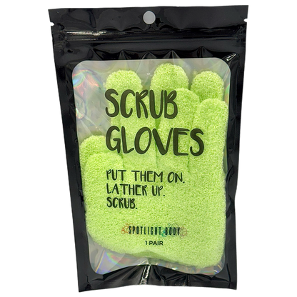 EXFOLIATING GLOVES