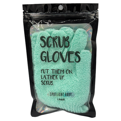 EXFOLIATING GLOVES