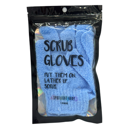 EXFOLIATING GLOVES