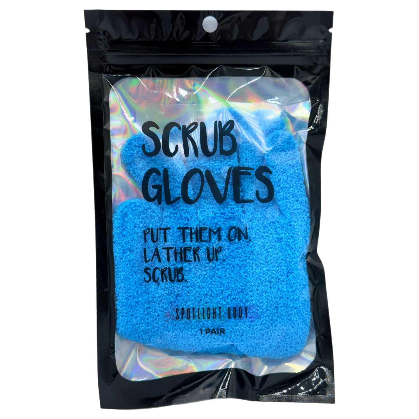 EXFOLIATING GLOVES