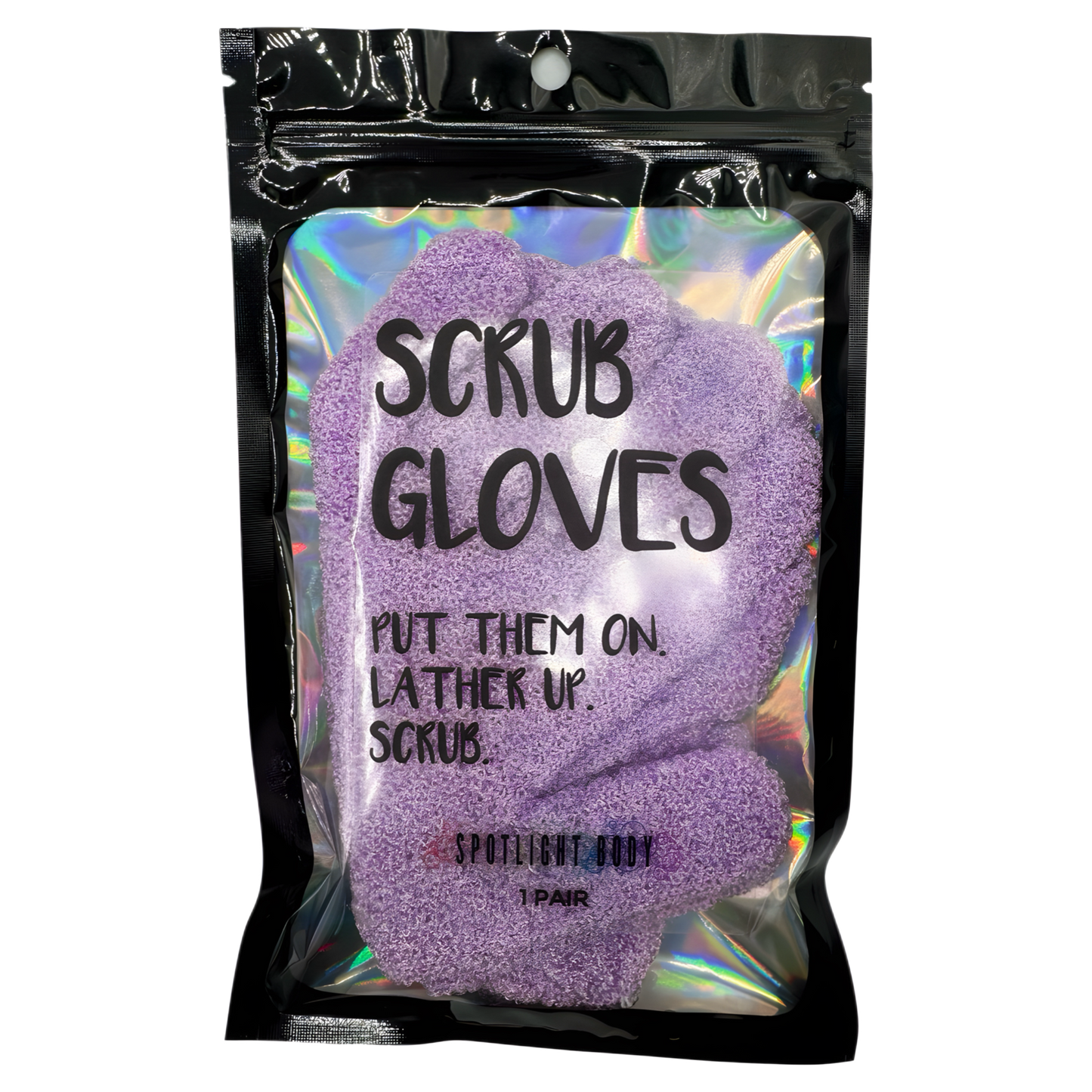 EXFOLIATING GLOVES