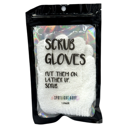 EXFOLIATING GLOVES