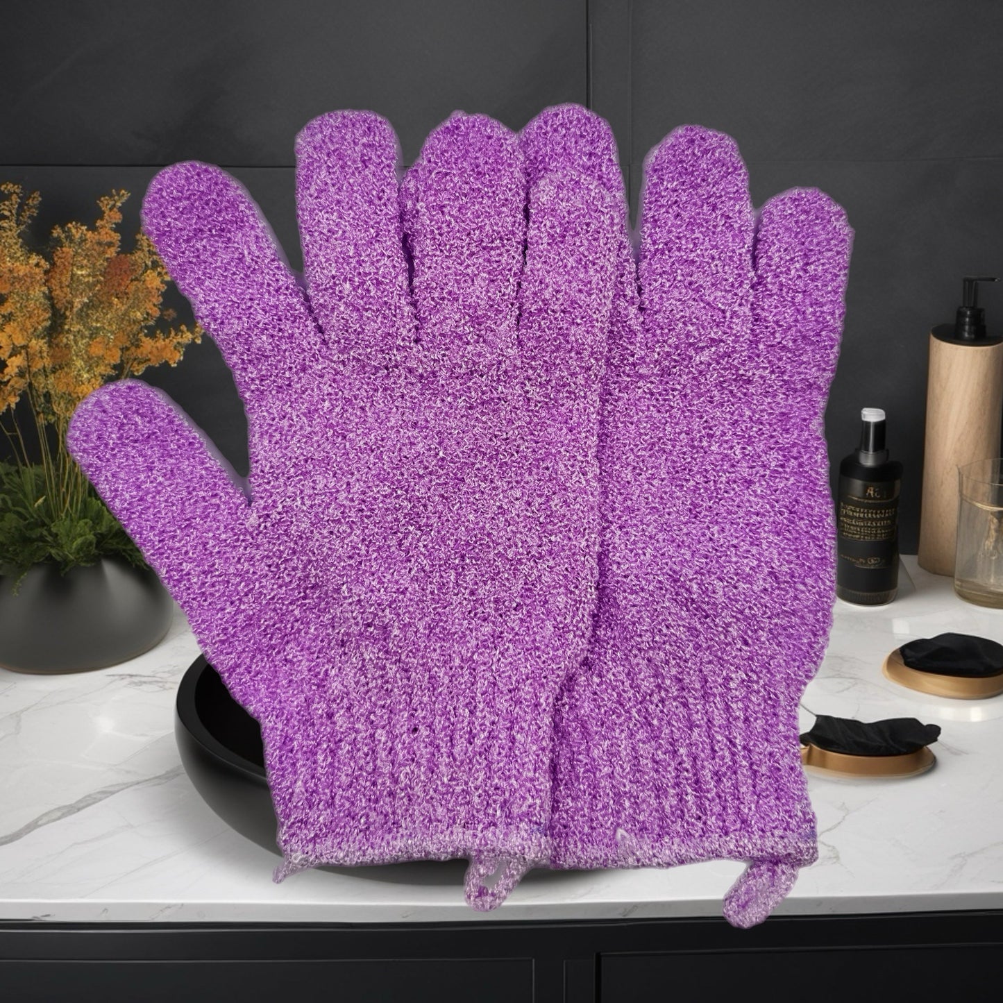 EXFOLIATING GLOVES